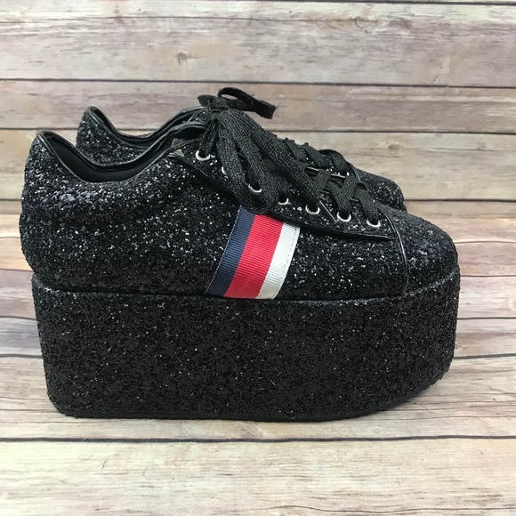 cape robbin glitter sneakers